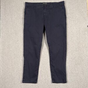Mavi Jeans Pants Mens 36x28 Dark Blue Navy Johnny Slim Leg Chino Khakis Normcore